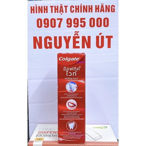 kem đánh răng colgate optic white plus shine 100g