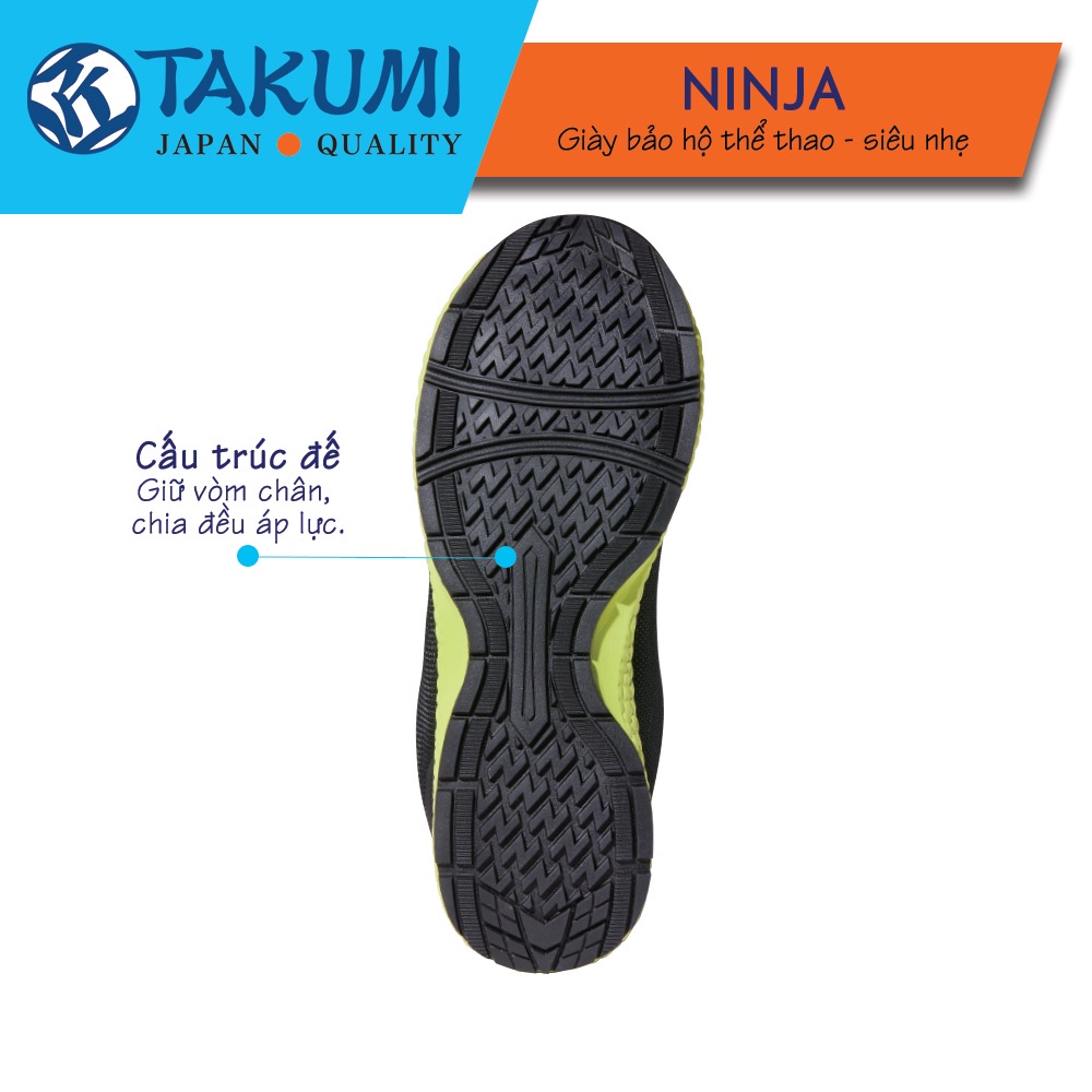 Giày Bảo Hộ Takumi Ninja Thể Thao | BigBuy360 - bigbuy360.vn
