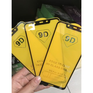 Kính 9D Nokia 8.1 Full Màn Hình Đen