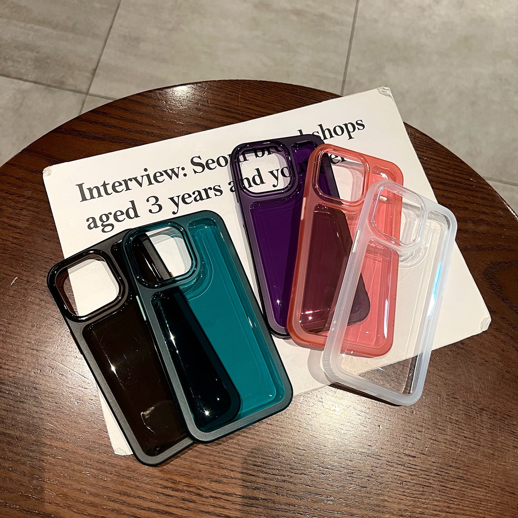 Ốp Điện Thoại Mềm Trong Suốt Thiết Kế Túi Khí Hình Bánh Mì Cho iphone 12 13 Pro Max 14 14Max 14 Pro 14 Pro Max