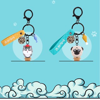 Móc Khóa Chó Mèo Ú Hoàng Thượng Dễ Thương Cực Chất