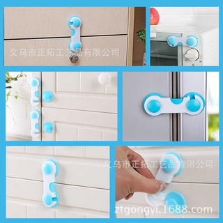 Khóa, chốt tủ lạnh,đai gài ngăn kéo, tủ đồ an toàn cho bé