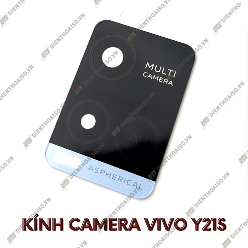 Mặt kính camera vivo y21s có sẵn keo