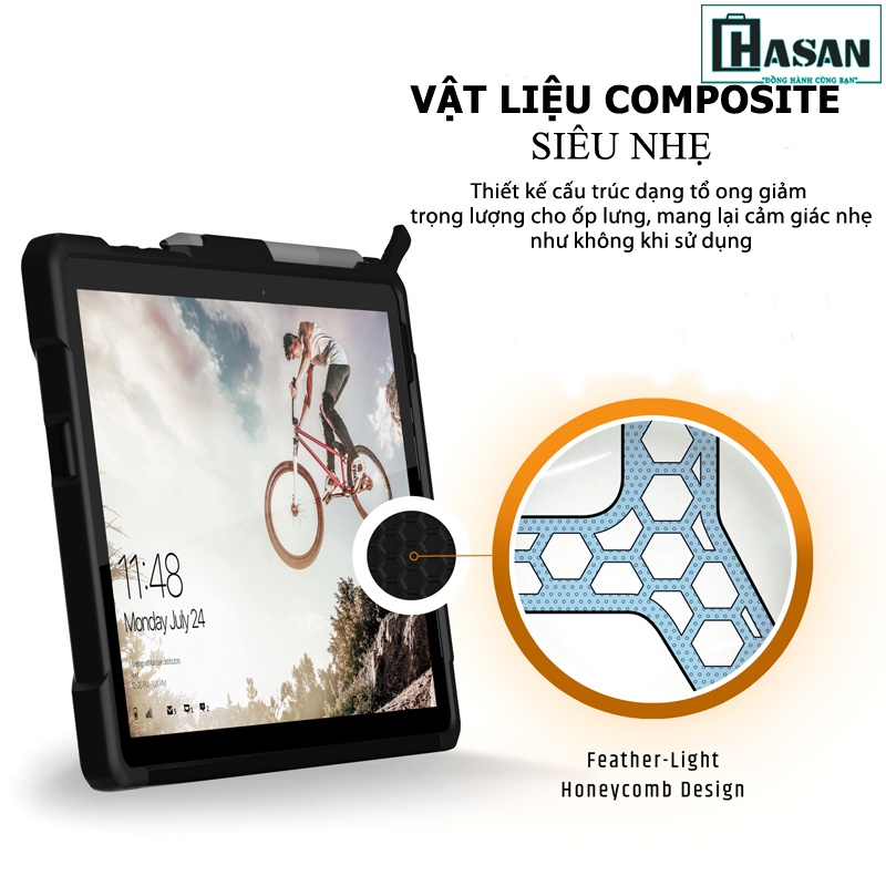 Ốp Lưng Microsoft Surface Go 2 &amp; 1 chính hãng UAG dòng Metropolis