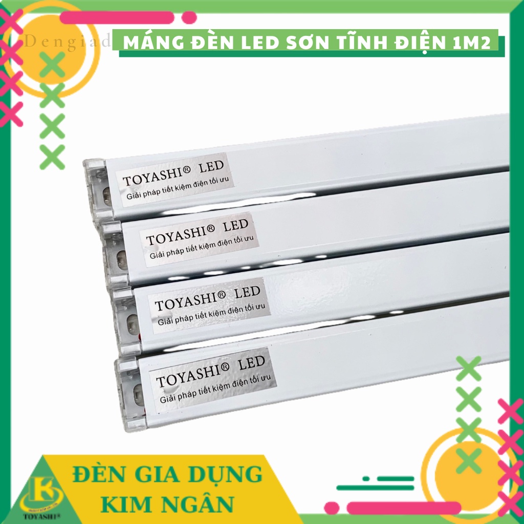 Bóng Đèn Led Tuýp 1m2 Thủy Tinh Đầu Nhôm 20W - 30W