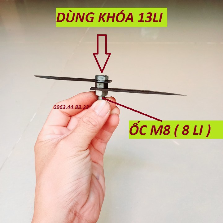 Lưỡi dao máy xay thịt 750 - 900w ( DAO TÔI NHIỆT SIÊU BÉN )