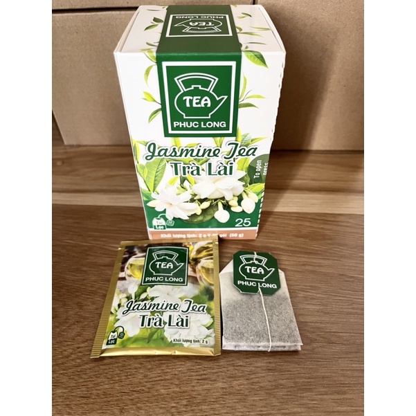 [Mã GROSALE giảm 10% đơn 150K] Trà Lài Túi Lọc Phúc Long 2gx25 gói (date mới)
