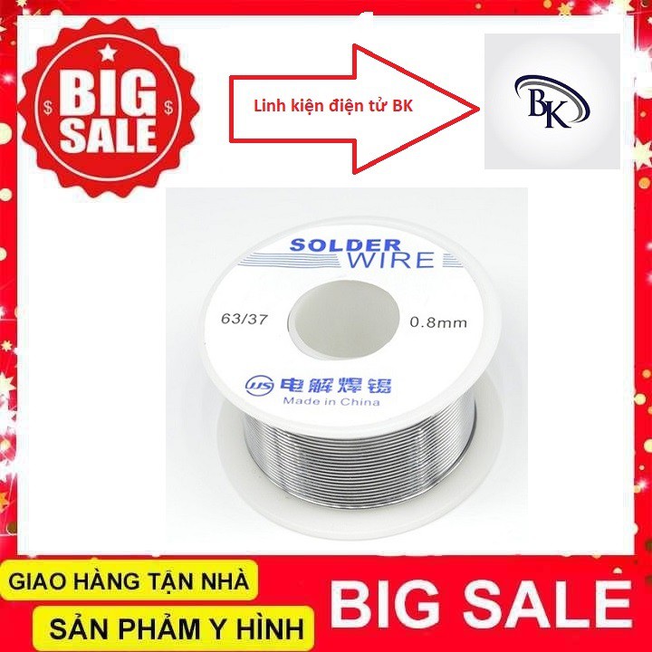 Thiếc hàn solder wire 0.8 mm - Linhkiendientubk
