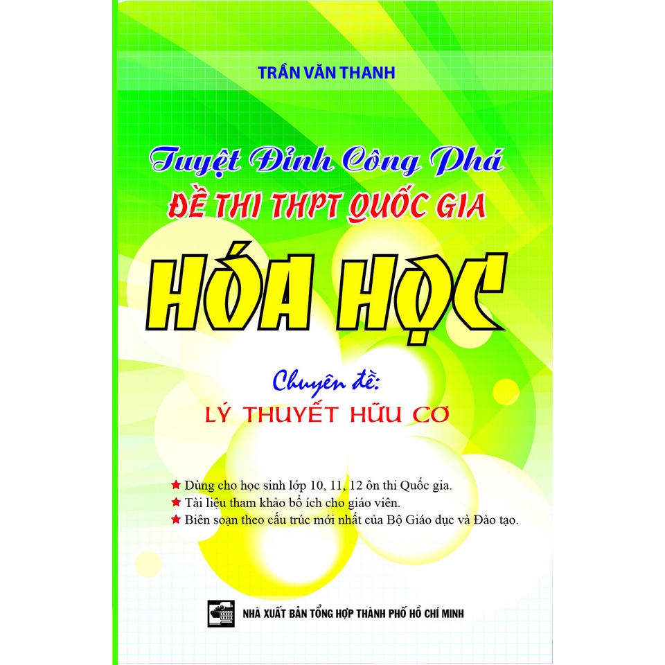 Sách - Tuyệt Đỉnh Công Phá Đề Thi THPT Quốc Gia Hóa Học Chuyên Đề Lý Thuyết Hữu Cơ