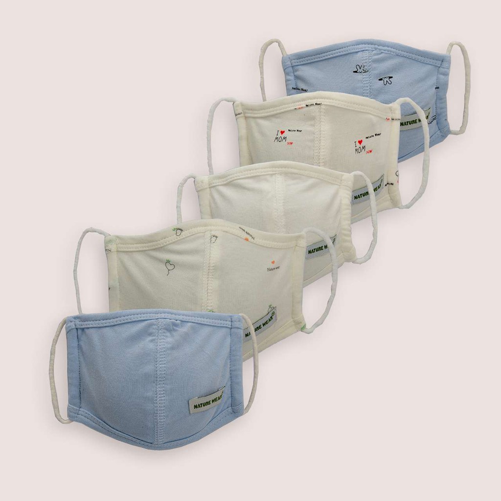 01 chiếc Khẩu trang vải kháng khuẩn Naturewear