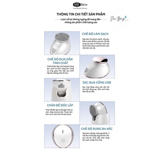Máy rửa mặt đa chức năng Lisa Beauty Device MTC