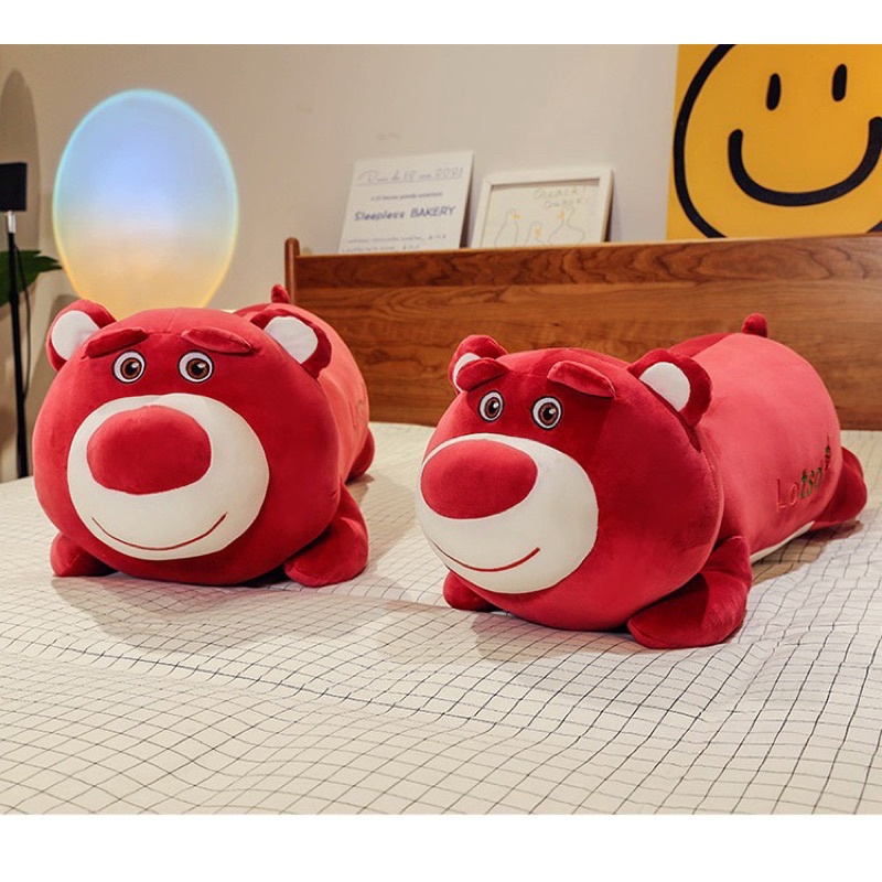 Gấu nhồi bông vải Miniso mềm mại,hàng nhập khẩu cao cấp mẫu Gấu Lotso hothit