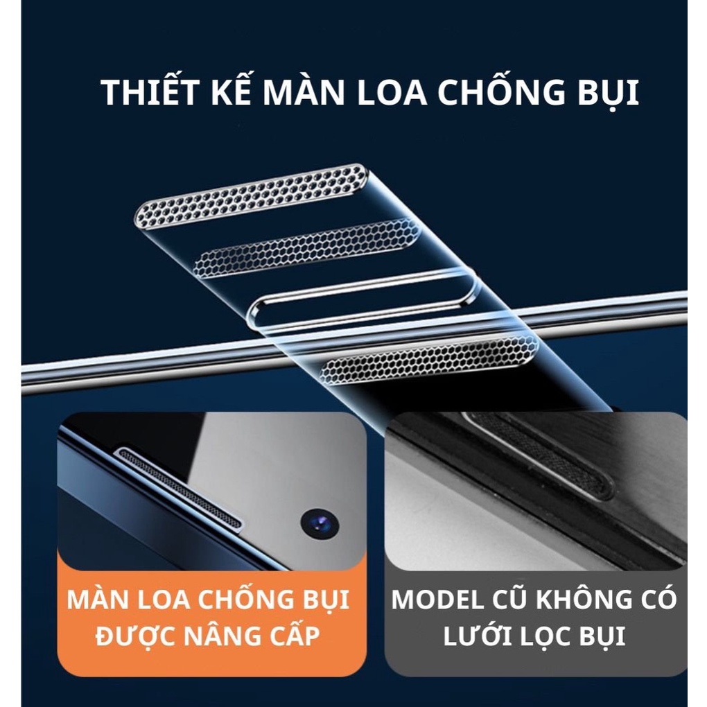 Cường Lực Tự Dán Chống Nhìn Trộm Cho IP - Khung Dán Tự Động - Tĩnh Điện - Chống Bám Bụi Khi Dán - Chính Hãng HD DESIGN