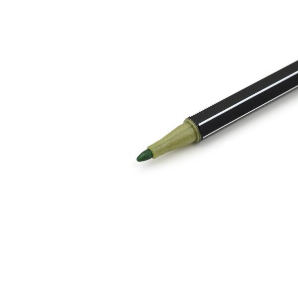 Bút lông nhũ Stabilo Pen 68 Metallic Marker - 1.4 mm - Màu xanh lá mạ nhũ (Light Green)