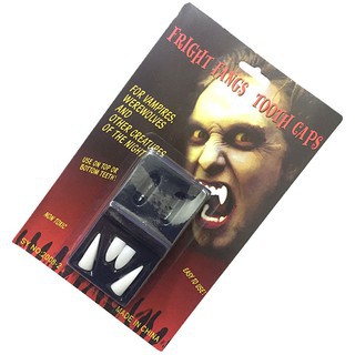 [HÀNG SẴN-SIÊU RẺ] Bộ 04 răng nanh hóa trang giả ma cà rồng 4sz