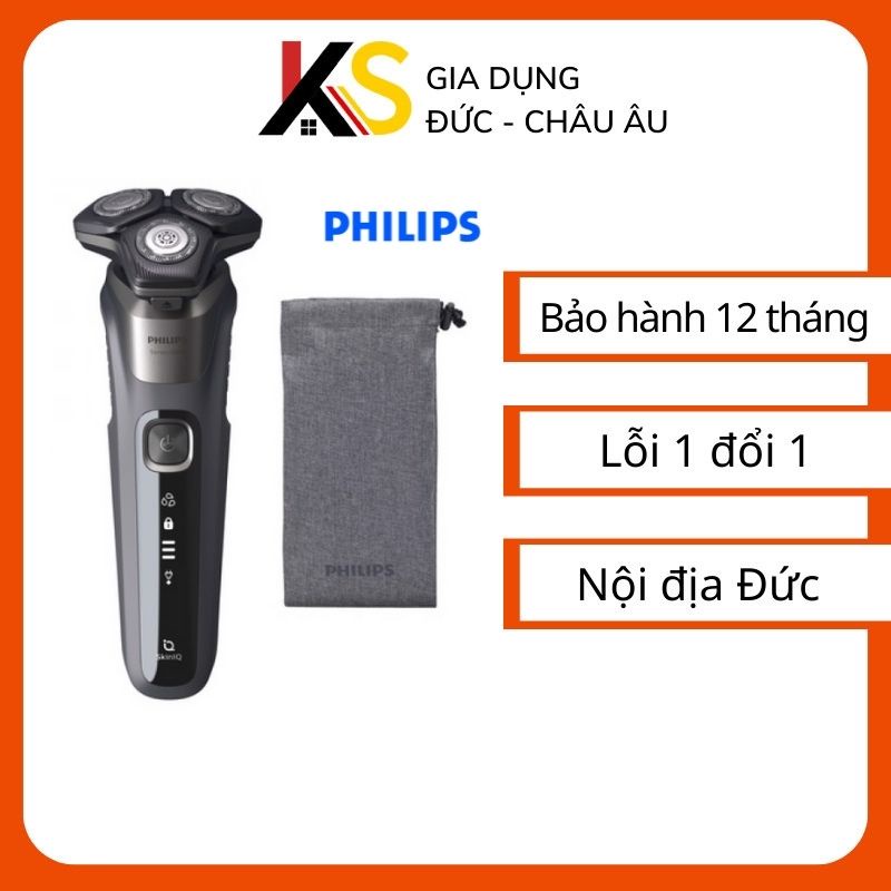 [Hàng nhập Đức] Máy cạo râu Philips S5587/10 Thiết kế có độ chính xác cao, cạo sạch râu giúp cho làn da thoải mái nhất