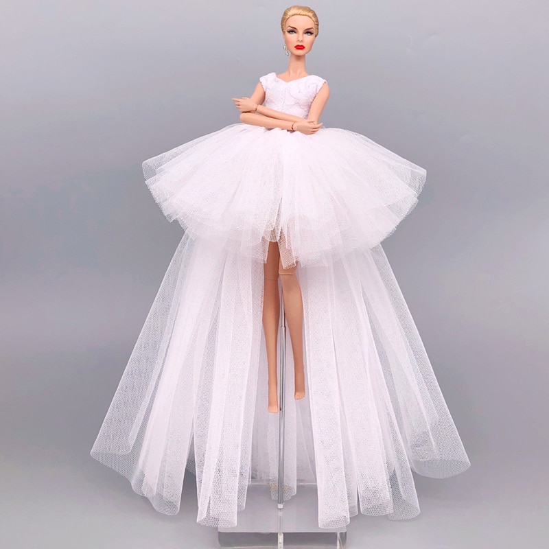 Set 2 Đầm Dạ Hội Thời Trang Cho Búp Bê Tỉ Lệ 1 / 6