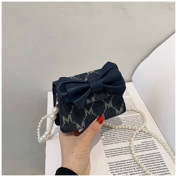 Túi xách nữ mini dính nơ phong cách hàn quốc dễ thương hàng quảng châu cao cấp 1999store_official