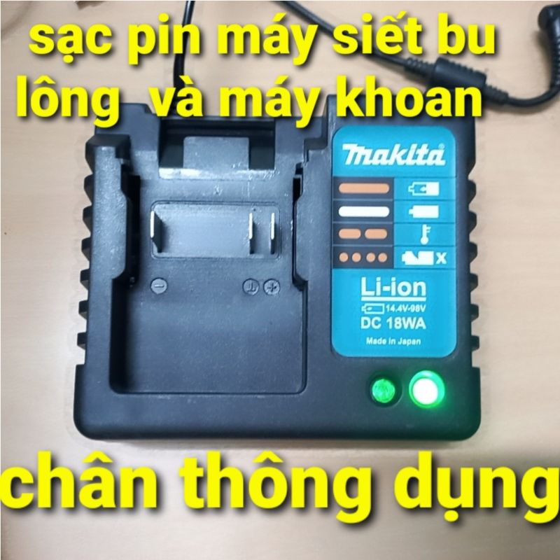sạc pin máy khoan makita