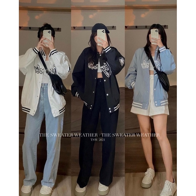 Áo Bomber Gió 2 Lớp