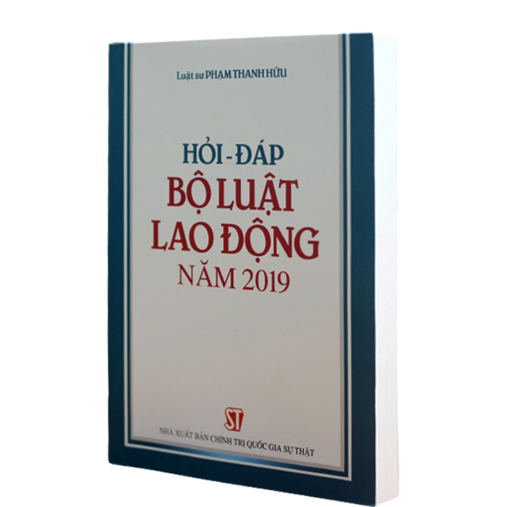 Sách - Hỏi _ đáp bộ luật lao động năm 2019