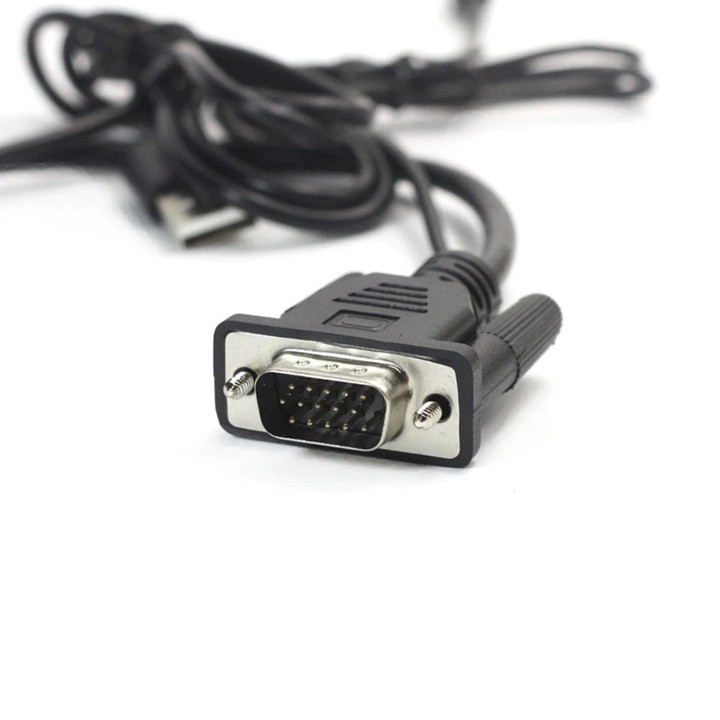 Cáp Chuyển Đổi VGA Sang HDMI Có Audio Hàng xịn - Cáp VGA to HDMI