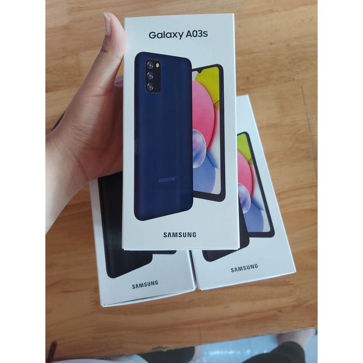 Điện thoại Samsung A03s 6.5"  Hàng mới 100% fullbox nguyên seal - Lỗi 1 đổi 1 - Bảo đầy đủ 1 năm