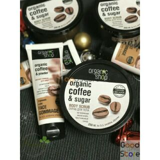 Tẩy da chết Organic coffee & Suga
