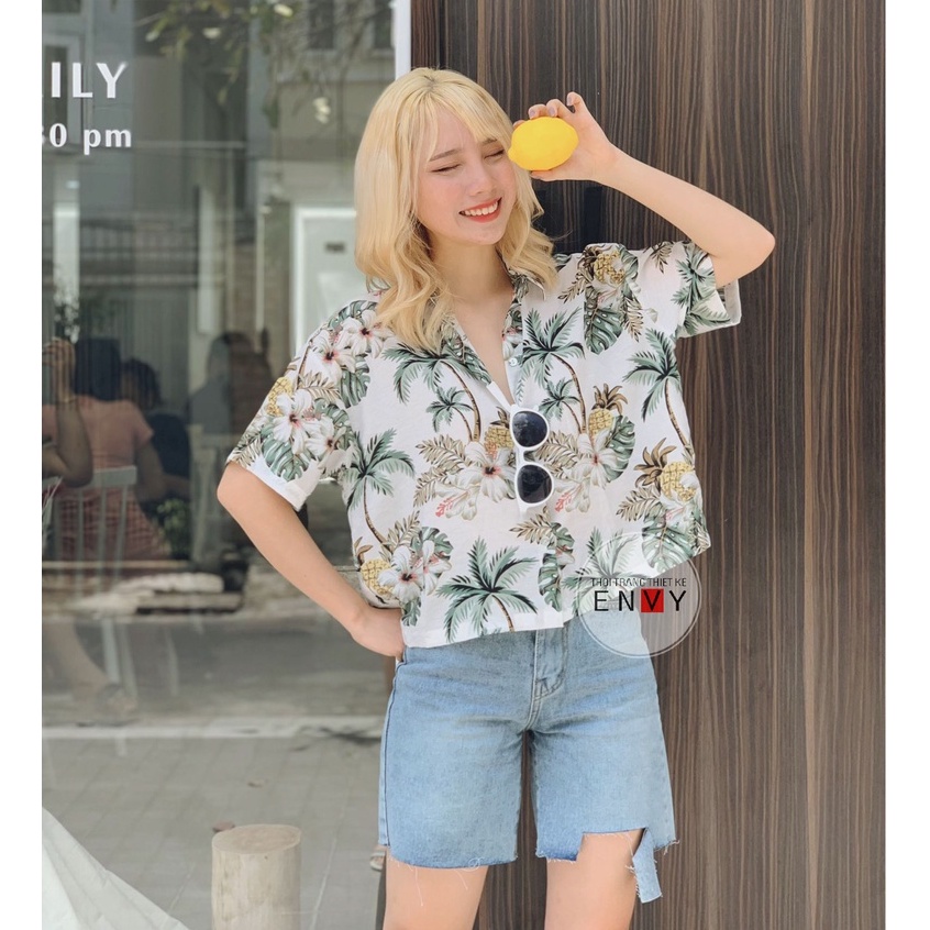Áo Sơ Mi Họa Tiết ENVY - S49