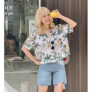 Áo Sơ Mi Họa Tiết ENVY - S49