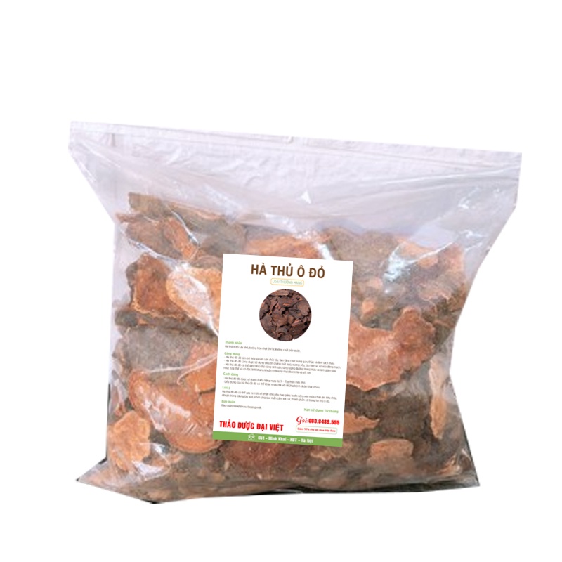 Hà thủ ô đỏ khô [GÓI 1KG] - Cam kết hàng chuẩn loại 1