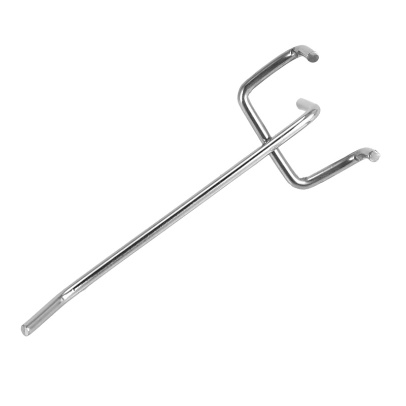 Set 25 Móc Treo Đồ Gắn Tường Bằng Kim Loại 100Mm Chịu Tải Trọng 1-1.5Kg