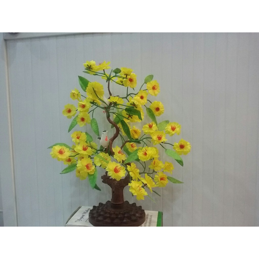 CÂY HOA MAI GIẢ CAO 35CM