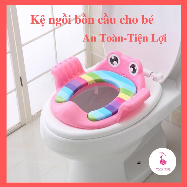 Kệ ngồi bồn cầu cho bé an toàn tiện lợi