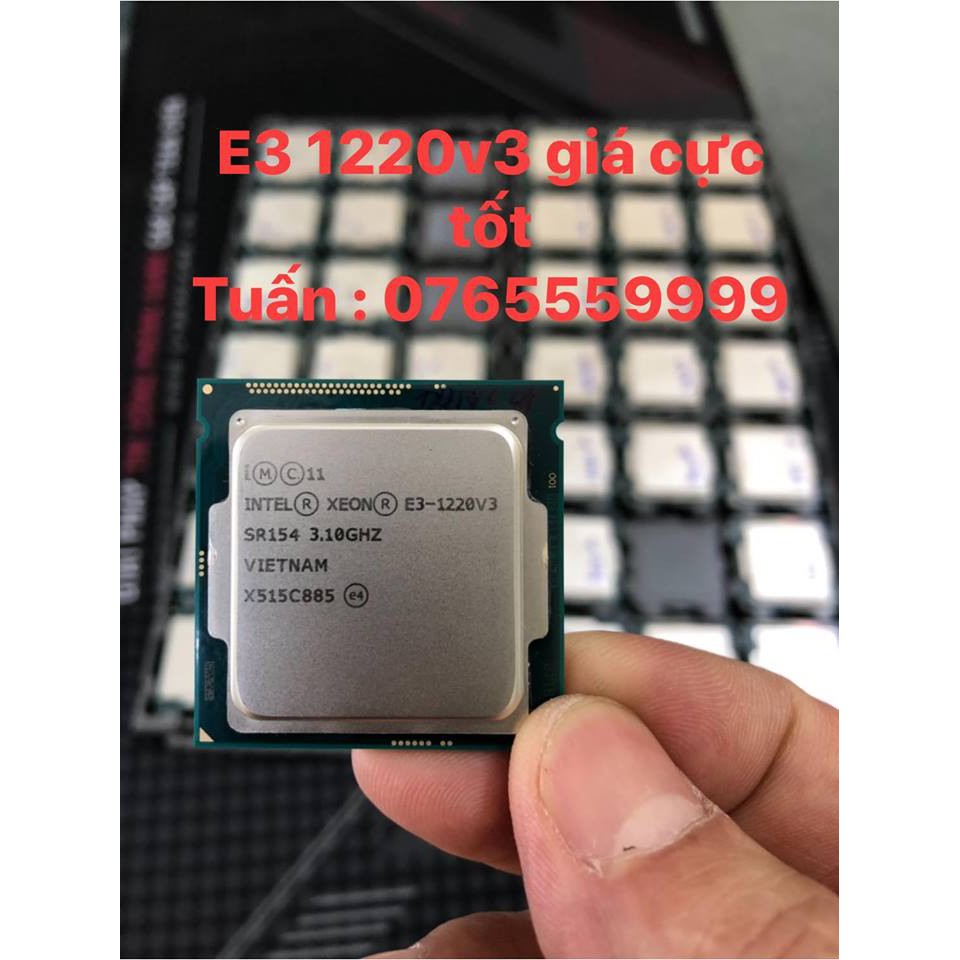 Bán xeon Intel® Xeon® E3-1220v3 và Intel® Xeon® E3-1246v3 socket 1150 giá cực tốt cho anh em tháo máy | BigBuy360 - bigbuy360.vn