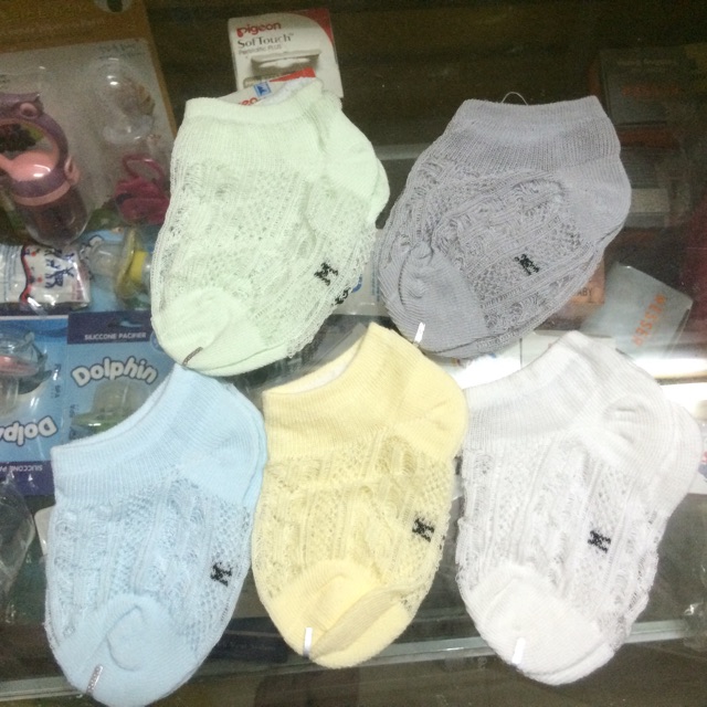 Set 5 đôi tất lưới hè cho bé
