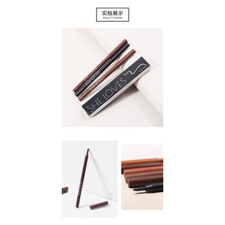Chì Kẻ mắt 💗💗𝐒𝐇𝐄𝐋𝐎𝐕𝐄𝐒💗💗Siêu Chống Thấm Nước, Bền Màu (Nâu, Đen)
