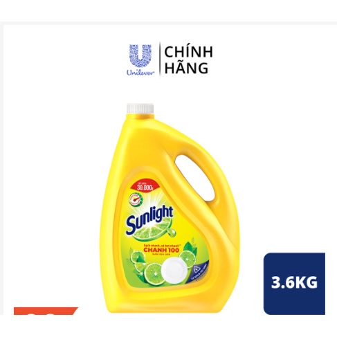 M879 Nước Rửa Bát Sunlight chanh 3,6kg