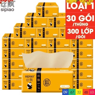 Giấy ăn gấu trúc thùng 30 gói