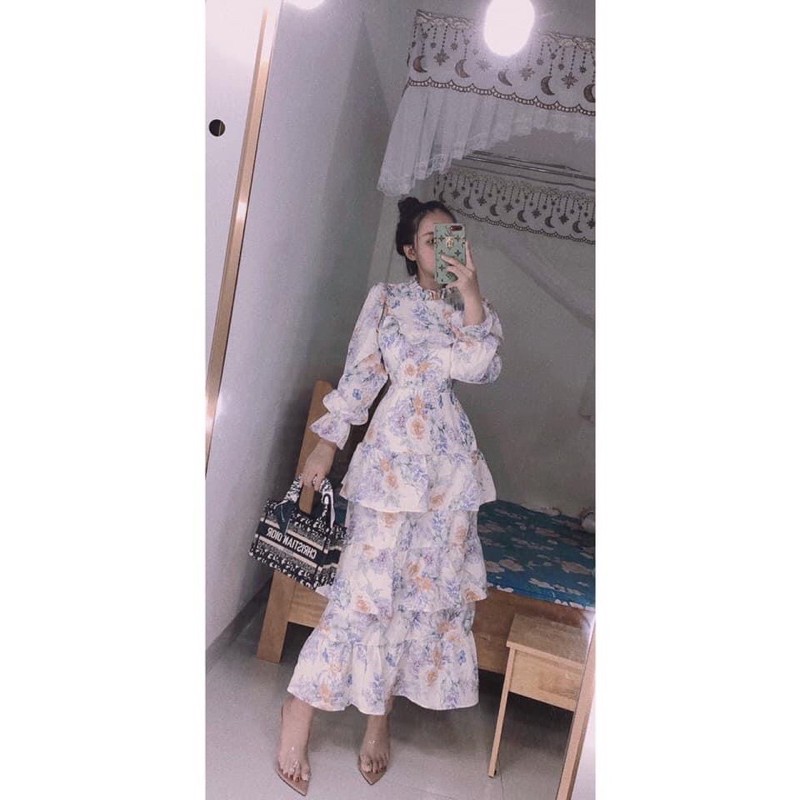 Đầm voan hoa,đầm maxi nhiều mẫu hot trend (có ảnh và video thật) | BigBuy360 - bigbuy360.vn