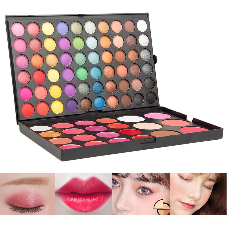 Bảng Phấn Mắt Trang Điểm Chuyên Nghiệp Đa Năng 82 Ô ( phấn mắt , má hồng , tạo khối, son môi | BigBuy360 - bigbuy360.vn