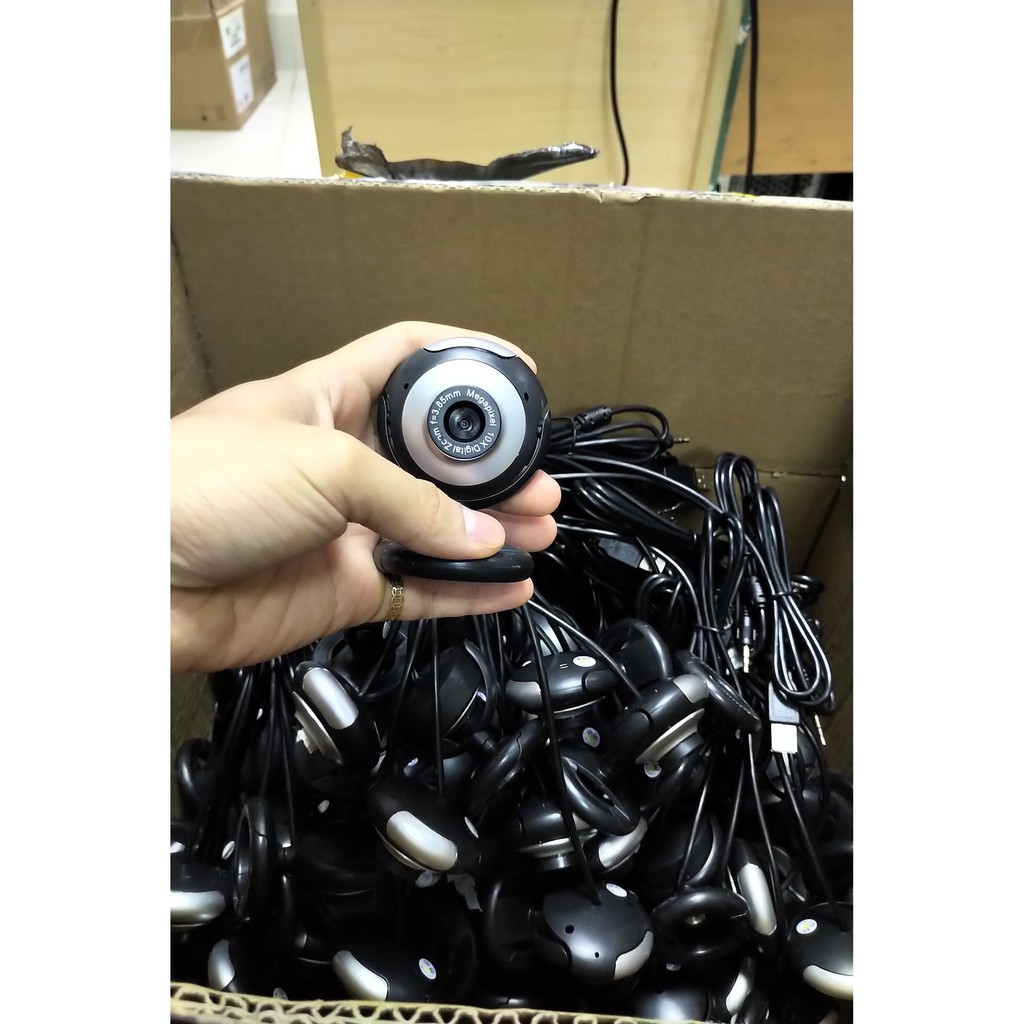 Webcam 1.3MP HD siêu nét xoay 360 độ có mic đàm thoại dạy học trực tuyến  bảo hành 6 tháng | BigBuy360 - bigbuy360.vn