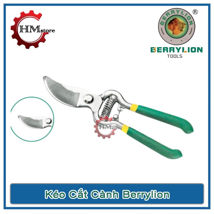 Kéo Cắt Cành Cán Nhung Berrylion Chính Hãng