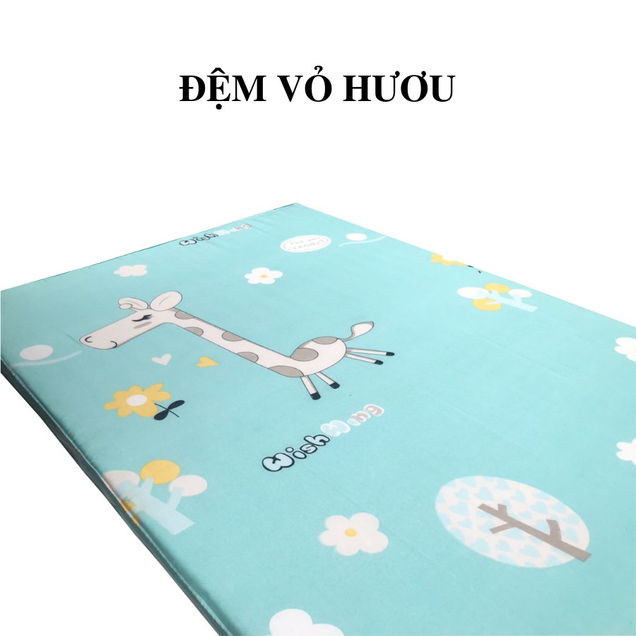 [TẶNG QUÀ]Đệm Cũi GOLDCAT Chất Liệu Bông Ép Đàn Hồi, Thoáng Khí Giúp Bé Có Giấc Ngủ An Toàn, Thoải Mái Kích Thước 73x110