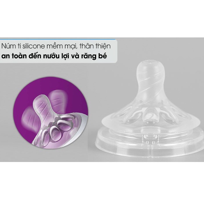 [Siêu rẻ] Bình sữa Avent Natural 125ml, 260ml