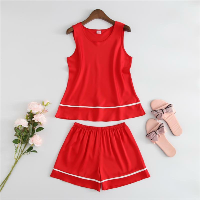 Set Đồ Ngủ Sát Nách Lụa Tơ Tằm Quảng Châu | BigBuy360 - bigbuy360.vn