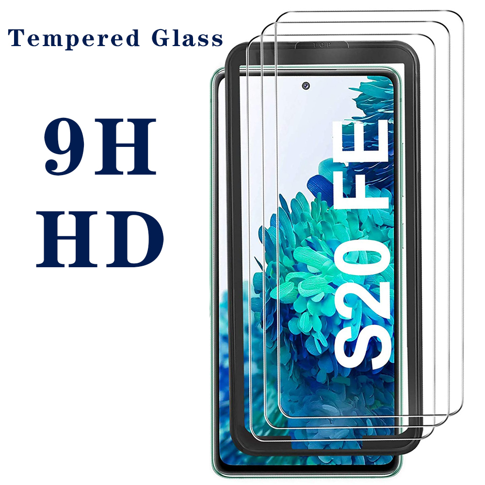 Kính cường lực bảo vệ màn hình điện thoại HD độ cứng 9H trong suốt chống trầy xước dành cho Samsung Galaxy S20 FE