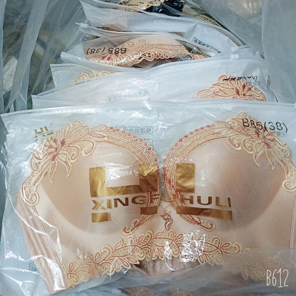 Áo lót Hồ Ly phối ren KHÔNG GỌNG mút mỏng sang trọng và cao cấp - Size 32,34,36,38