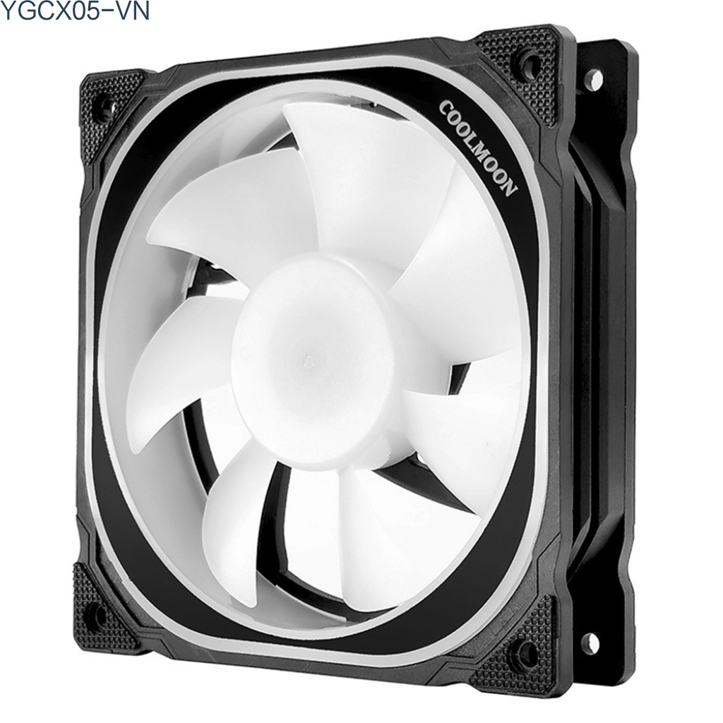 Quạt Tản Nhiệt Có Đèn Led 6 Pin Rgb Kèm Điều Khiển Từ Xa Cho Máy Tính Ốp | BigBuy360 - bigbuy360.vn