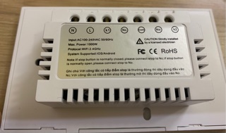 Công tắc rèm cảm ứng Tuya Wifi